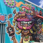 Spraypainting-a-mural-in-Hamilton-2017-300x252